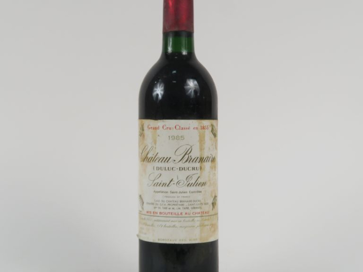 1 BOUTEILLE CHÂTEAU BRANAIRE GCC ST JULIEN - 1985 - BG/ELT