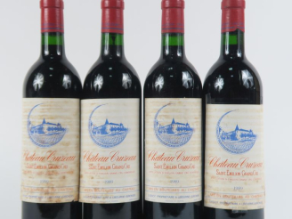Vente aux enchères 4 BOUTEILLES CHÂTEAU CRUZEAU GC ST EMILION - 1989 - ELT