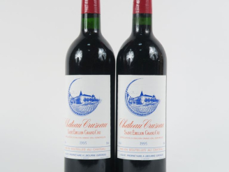 Vente aux enchères 2 BOUTEILLES CHÂTEAU CRUZEAU GC ST EMILION - 1995