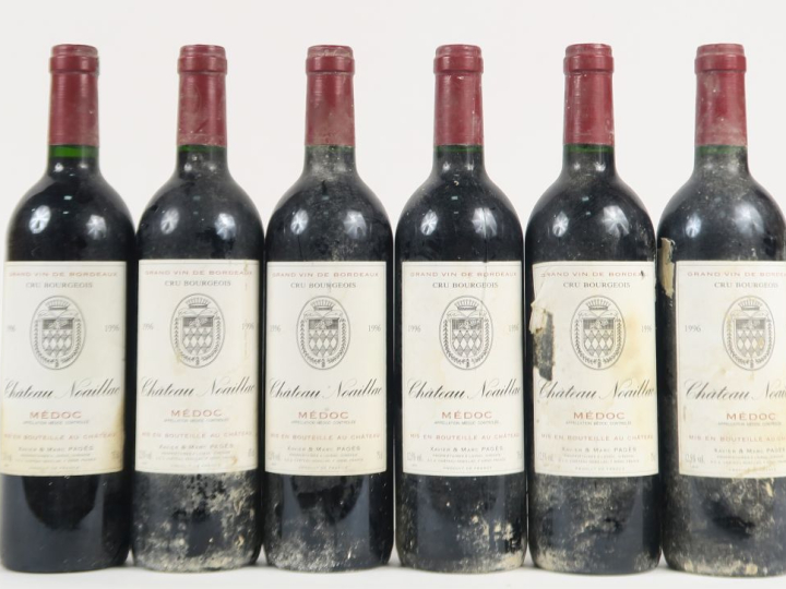 6 BOUTEILLES CHÂTEAU NOAILLAC CB MEDOC - 1996 - BG/BLS