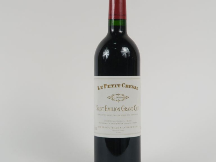 1 BOUTEILLE LE PETIT CHEVAL GC ST EMILION - 1999