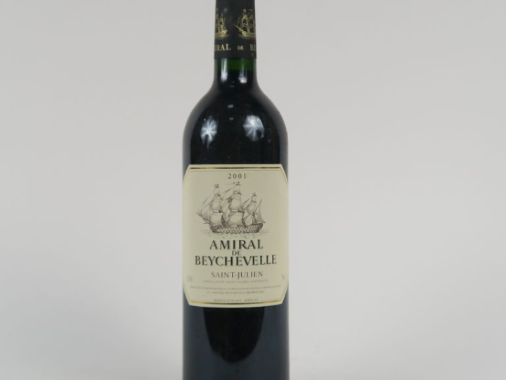 1 BOUTEILLE AMIRAL DE BEYCHEVELLE ST JULIEN - 2001