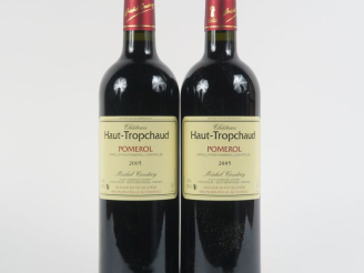 Vente aux enchères 2 BOUTEILLES CHÂTEAU HAUT TROPCHAUD POMEROL - 2005