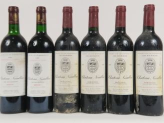 Vente aux enchères 6 BOUTEILLES CHÂTEAU NOAILLAC CB MEDOC - 2 de 1990 - 4 de 1996