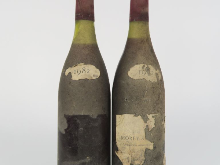 2 BOUTEILLES MOREY ST DENIS - 1982 - BS/ETA/1 SE
