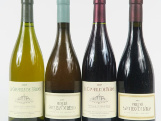 Vente aux enchères 4 BOUTEILLES LE PRIEURÉ DE ST JEAN DE BEBIAN : 2 LA CHAPELLE DE BEBIAN