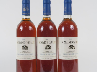 Vente aux enchères 3 BOUTEILLES DOMAINE CAUHAPÉ 'NOBLESSE DU PETIT MANSENG' JURANCON - 19