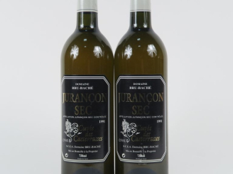 Vente aux enchères 2 BOUTEILLES DOMAINE BRU BACHÉ 'CUVÉE DES CASTERRASSES' JURANCON SEC -