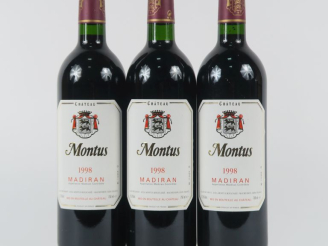 Vente aux enchères 3 BOUTEILLES CHÂTEAU MONTUS MADIRAN - 1993