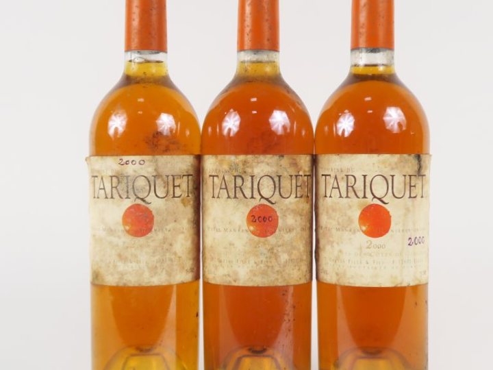3 BOUTEILLES DOMAINE DU TARIQUET 'DERNIÈRES GRIVES' - 2000 - EA