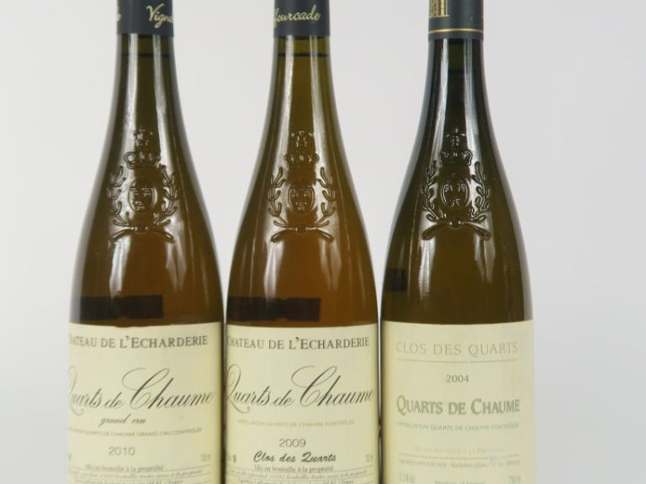 3 BOUTEILLES QUARTS DE CHAUME LAFFOURCADE : 2 CHÂTEAU DE L'ECHARDERIE 