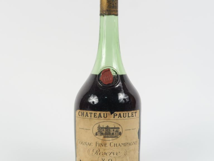 1 BOUTEILLE COGNAC FINE CHAMPAGNE 'RÉSERVE V.O.' CHÂTEAU PAULET - 1914