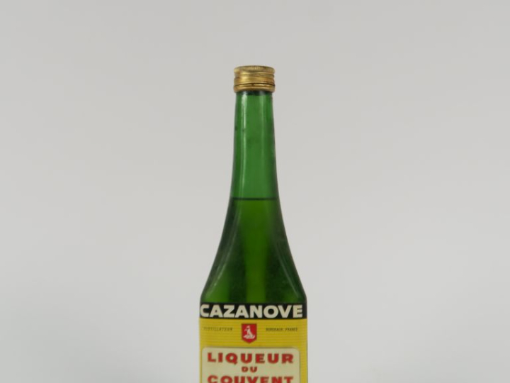 1 FLACON LIQUEUR DU COUVENT CAZANOVE