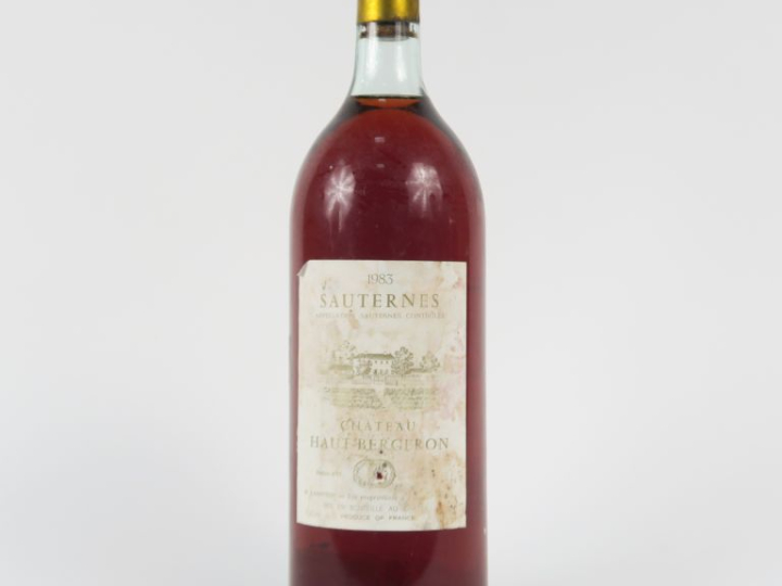 1 MAGNUM CHÂTEAU HAUT BERGERON SAUTERNES - 1983 - ELA
