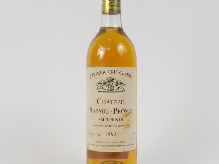 1 BOUTEILLE CHÂTEAU RABAUD PROMIS 1er CC SAUTERNES - 1993 - ELA