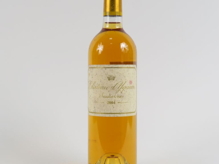 1 BOUTEILLE CHÂTEAU D'YQUEM 1er CCS SAUTERNES - 2004 - ELT
