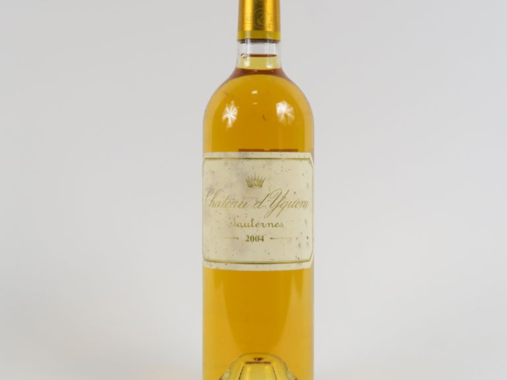 1 BOUTEILLE CHÂTEAU D'YQUEM 1er CCS SAUTERNES - 2004 - ELT