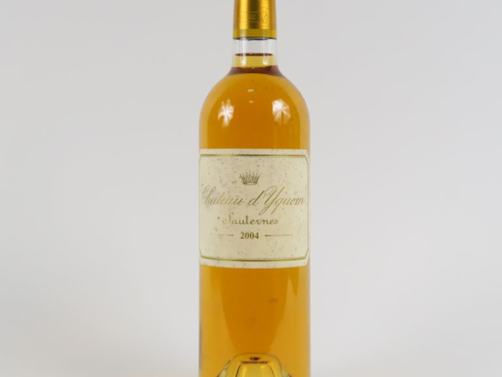 1 BOUTEILLE CHÂTEAU D'YQUEM 1er CCS SAUTERNES - 2004 - ELT