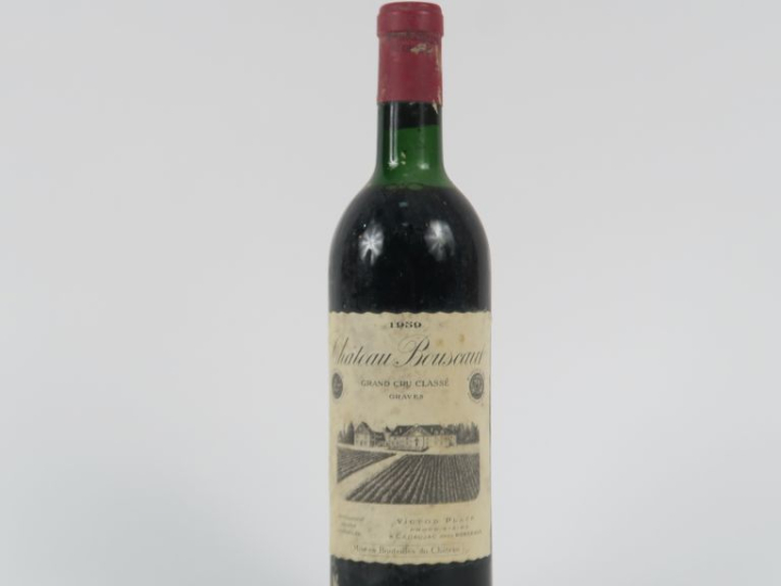 1 BOUTEILLE CHÂTEAU BOUSCAUT GCC GRAVES - 1959 - LB-HEP/BLS