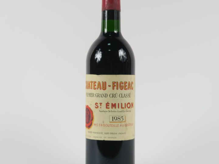 1 BOUTEILLE CHÂTEAU FIGEAC 1er GCC ST EMILION - 1985 - BG