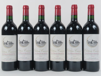 Vente aux enchères 6 BOUTEILLES CHÂTEAU CRUZEAU GC ST EMILION - 2000