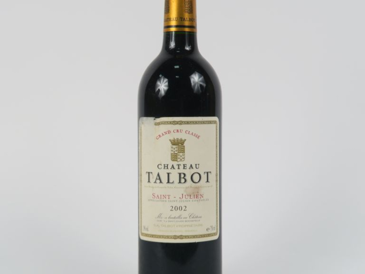 1 BOUTEILLE CHÂTEAU TALBOT GCC ST JULIEN - 2002 - ELA