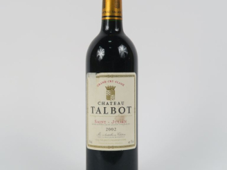 Vente aux enchères 1 BOUTEILLE CHÂTEAU TALBOT GCC ST JULIEN - 2002 - ELA