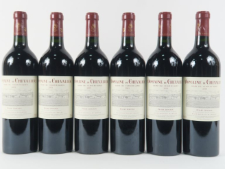 Vente aux enchères 6 BOUTEILLES DOMAINE DE CHEVALIER GCC GRAVES - 2003 - CBO