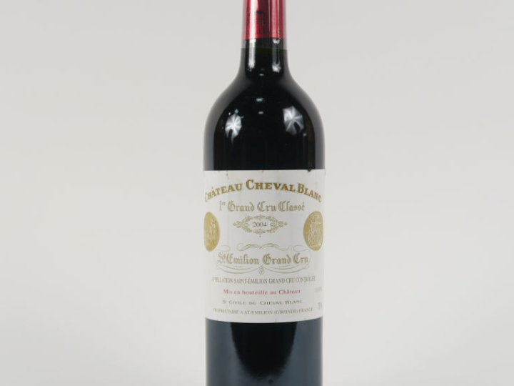 1 BOUTEILLE CHÂTEAU CHEVAL BLANC 1er GCC ST EMILION - 2004 - ETLA