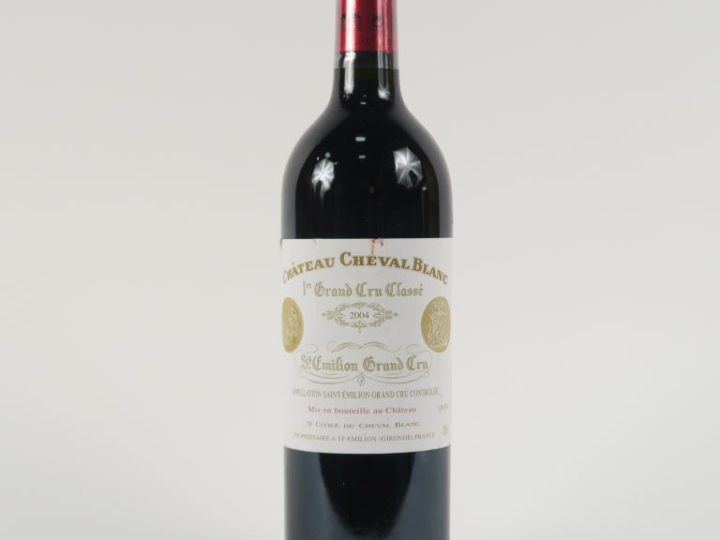 1 BOUTEILLE CHÂTEAU CHEVAL BLANC 1er GCC ST EMILION - 2004 - ETLA