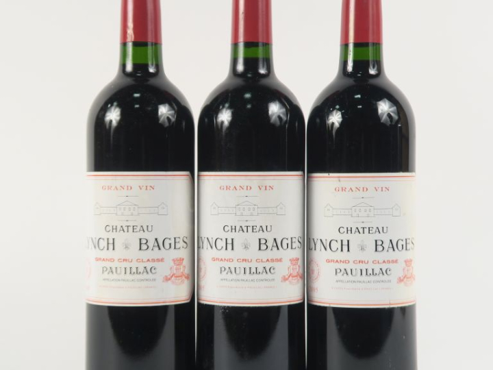 3 BOUTEILLES CHÂTEAU LYNCH BAGES GCC PAUILLAC - 2005