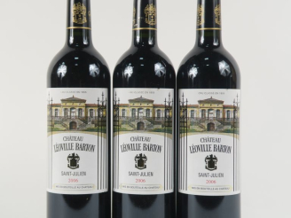 Vente aux enchères 3 BOUTEILLES CHÂTEAU LEOVILLE BARTON GCC ST JULIEN - 2006