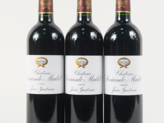 Vente aux enchères 3 BOUTEILLES CHÂTEAU SOCIANDO MALLET HAUT MÉDOC - 2008