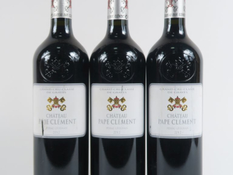 Vente aux enchères 3 BOUTEILLES CHÂTEAU PAPE CLÉMENT GCC GRAVES - 2012 - 1 ELD