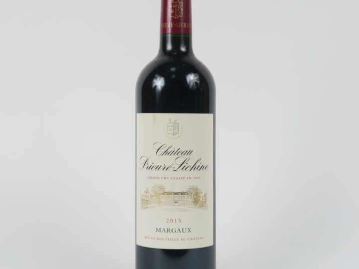 1 BOUTEILLE CHÂTEAU PRIEURÉ LICHINE GCC MARGAUX - 2015