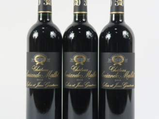 Vente aux enchères 3 BOUTEILLES CHÂTEAU SOCIANDO MALLET '50e MILLÉSIME' HAUT MÉDOC - 2018