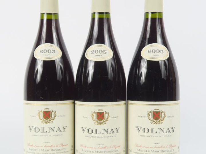 3 BOUTEILLES VOLNAY M.   M. ROSSIGNOL - 2005