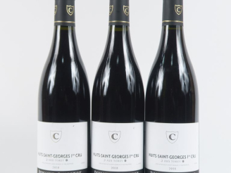 Vente aux enchères 3 BOUTEILLES NUITS ST GEORGES 1er CRU 'AUX TOREY' DOMAINE CHICOTOT - 2