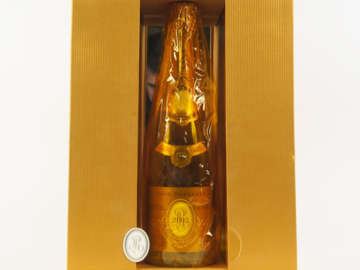 1 BOUTEILLE CHAMPAGNE CRISTAL ROEDERER - 2002 - COFFRET