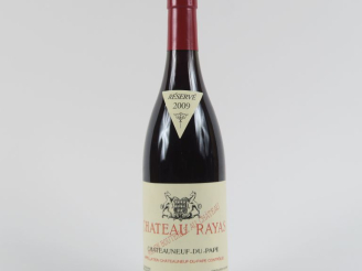 Vente aux enchères 1 BOUTEILLE CHÂTEAU RAYAS CHÂTEAUNEUF DU PAPE - 2009