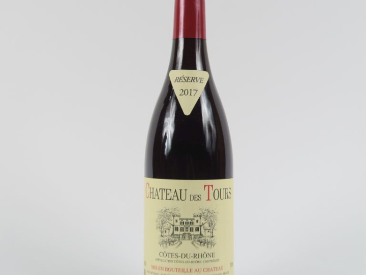 1 BOUTEILLE CHÂTEAU DES TOURS EMMANUEL RAYNAUD CÔTES DU RHÔNE - 2017