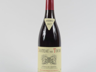 Vente aux enchères 1 BOUTEILLE CHÂTEAU DES TOURS EMMANUEL RAYNAUD CÔTES DU RHÔNE - 2017