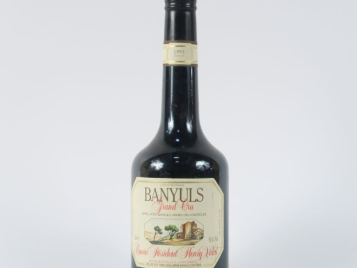 1 BOUTEILLE BANYULS GC 'CUVÉE PRÉSIDENT HENRY VIDAL' - 1993