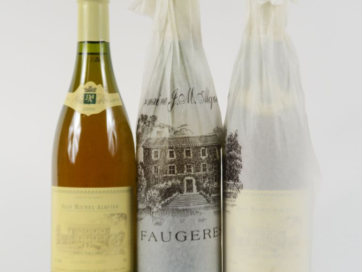 3 BOUTEILLES DOMAINE J.M. ALQUIER BLANC PAYS DE L'HÉRAULT - 2000