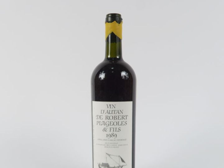 1 BOUTEILLE VIN D'AUTAN ROBERT PLAGEOLLES   FILS GAILLAC - 1989 - CBO 
