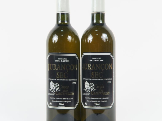 Vente aux enchères 2 BOUTEILLES DOMAINE BRU BACHÉ 'CUVÉE DES CASTERRASSES' JURANCON SEC -