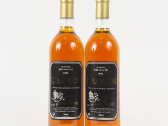 Vente aux enchères 2 BOUTEILLES DOMAINE BRU BACHÉ 'CUVÉE DES CASTERRASSES' JURANCON - 199