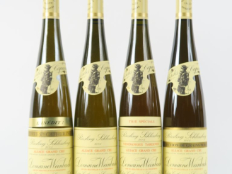 Vente aux enchères 4 BOUTEILLES RIESLING SCHLOSSBERG DOMAINE WEINBACH 'CLOS DES CAPUCINS'