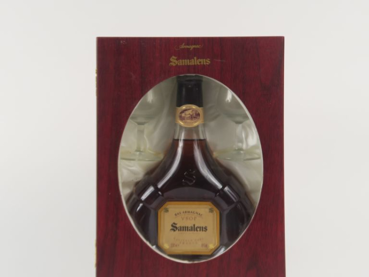 1 BOUTEILLE BAS ARMAGNAC SAMALENS 'VSOP' 8 ANS - COFFRET
