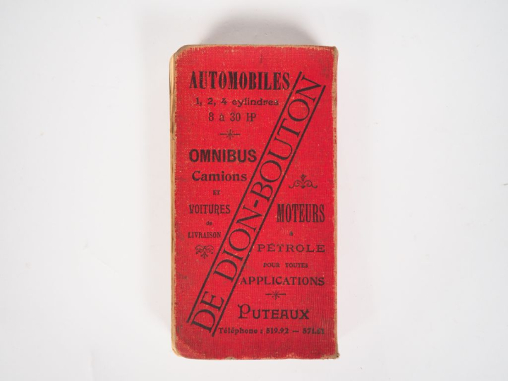 MICHELIN.  Guide rouge 1907. (accident sur la reliure, guide marqué)